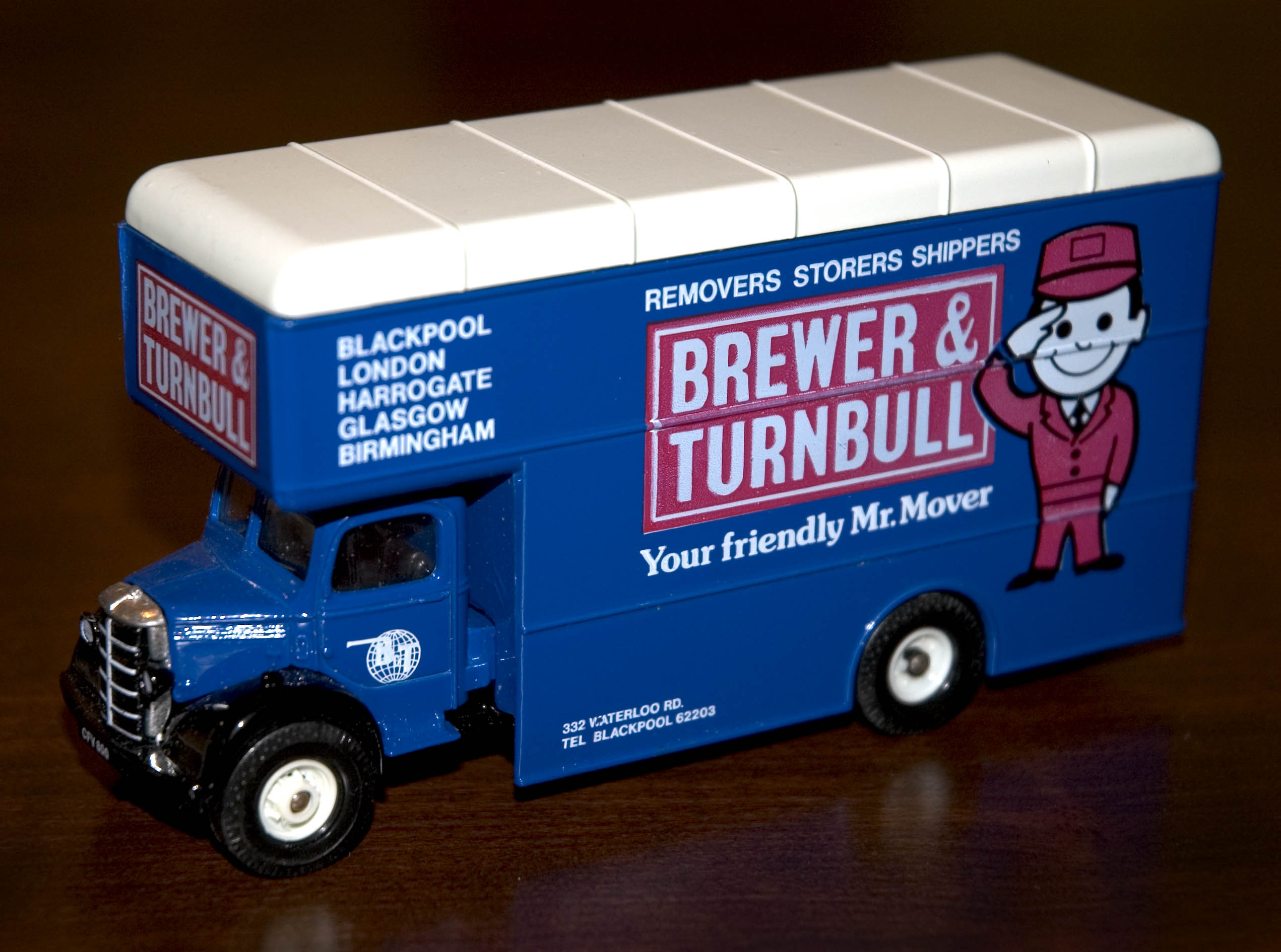 Brewer and Turnbull Movers Van